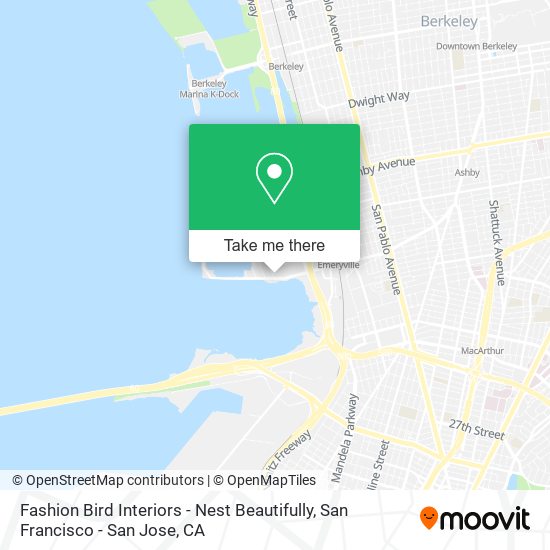 Mapa de Fashion Bird Interiors - Nest Beautifully