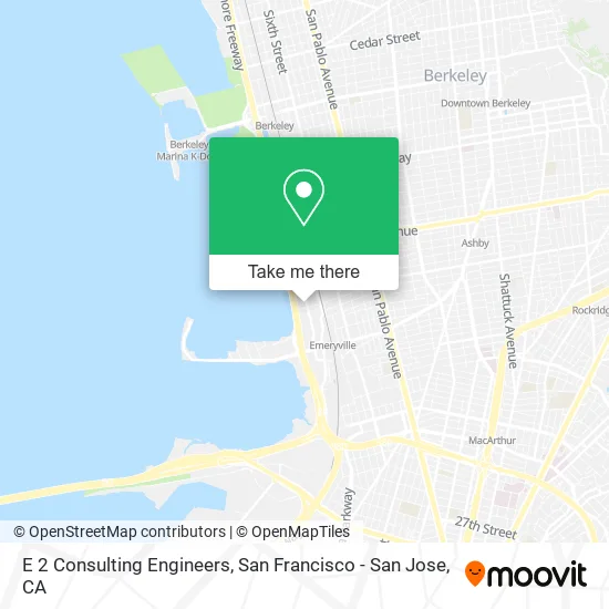 E 2 Consulting Engineers map