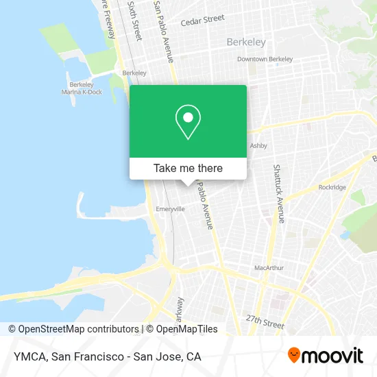 YMCA map