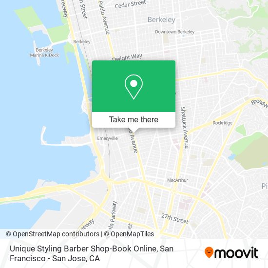 Unique Styling Barber Shop-Book Online map