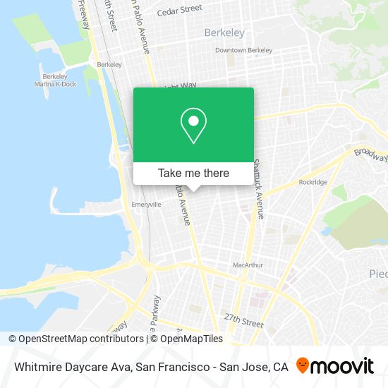 Mapa de Whitmire Daycare Ava