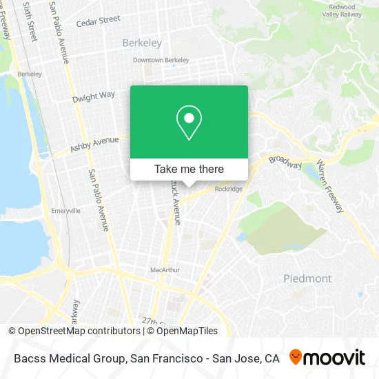 Mapa de Bacss Medical Group