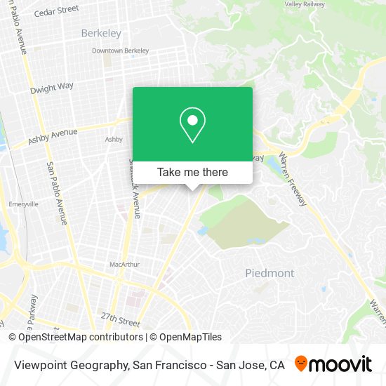 Viewpoint Geography map