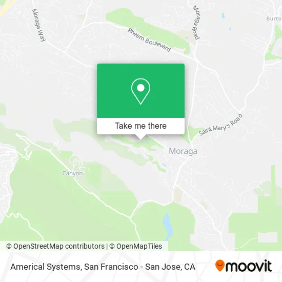 Americal Systems map