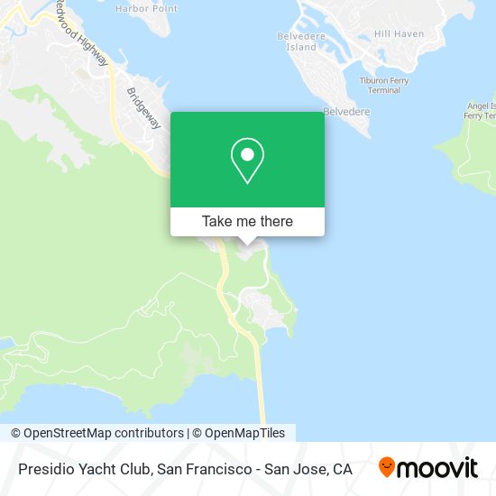 Mapa de Presidio Yacht Club