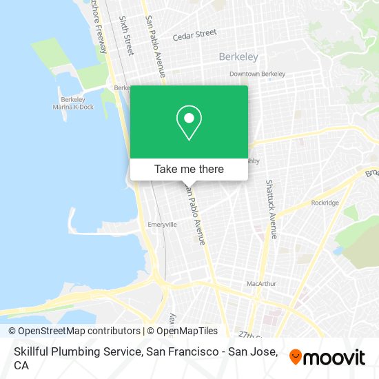 Skillful Plumbing Service map