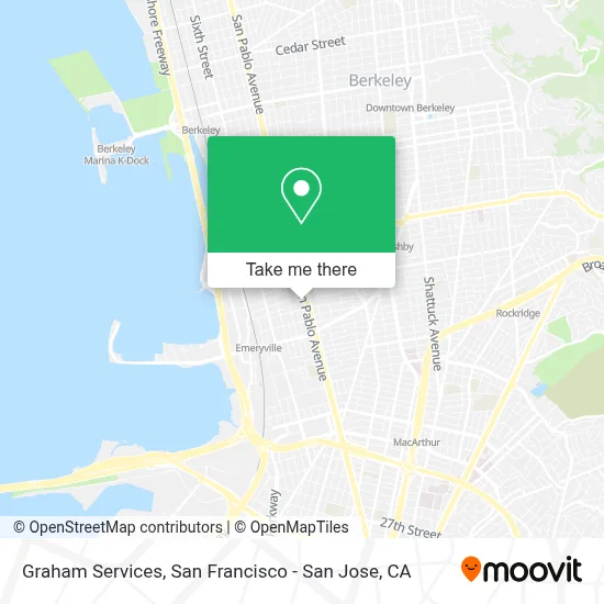 Graham Services map