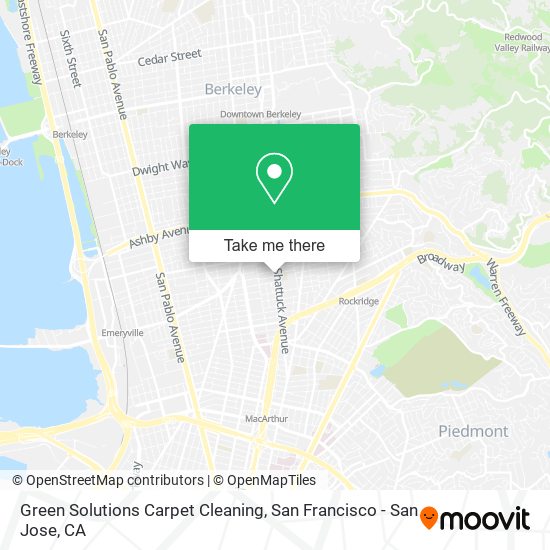 Green Solutions Carpet Cleaning map