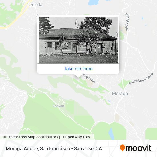 Moraga Adobe map