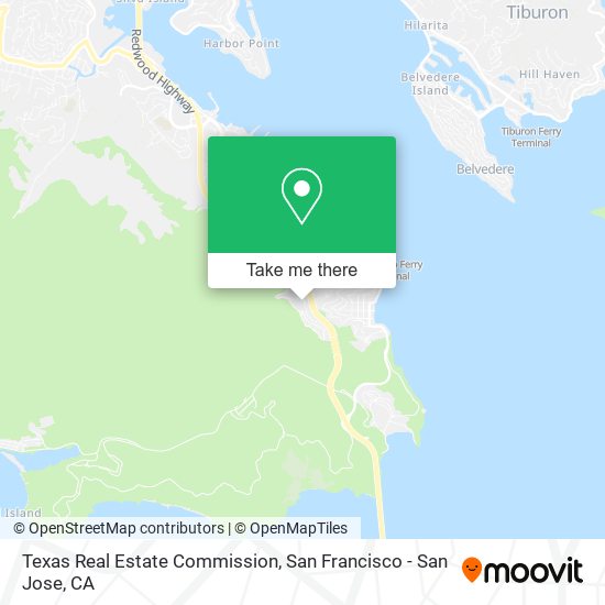 Mapa de Texas Real Estate Commission