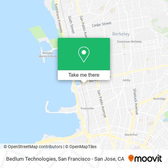 Bedlum Technologies map