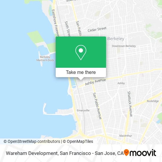 Wareham Development map