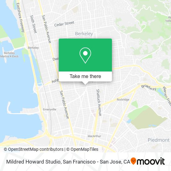Mapa de Mildred Howard Studio