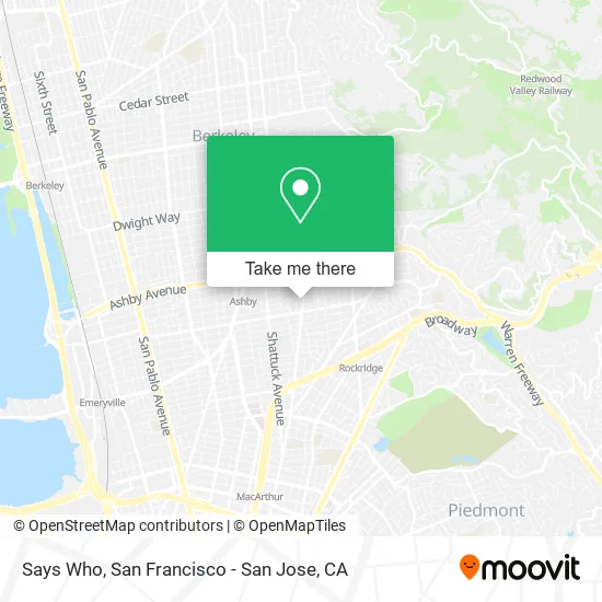 Says Who map
