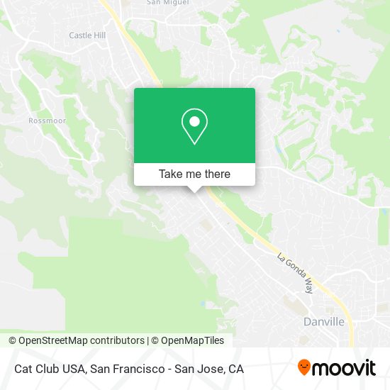 Cat Club USA map