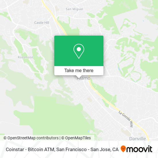 Coinstar - Bitcoin ATM map