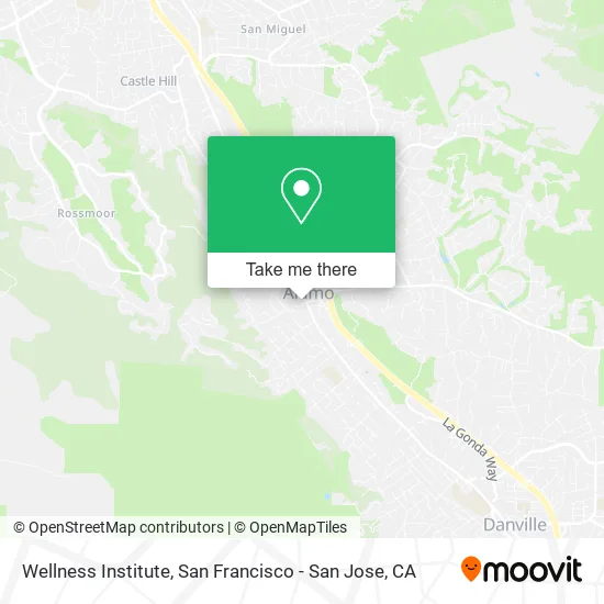 Wellness Institute map