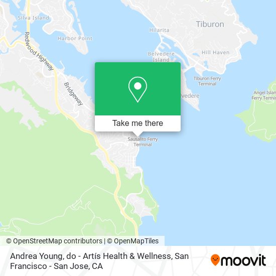 Andrea Young, do - Artís Health & Wellness map