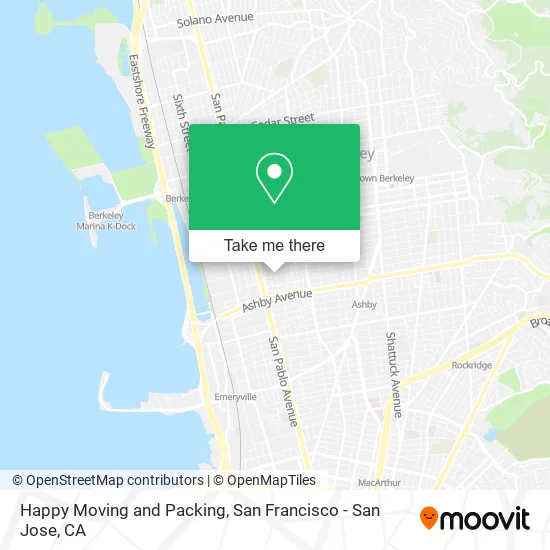 Happy Moving and Packing map
