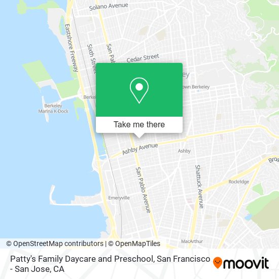 Mapa de Patty's Family Daycare and Preschool