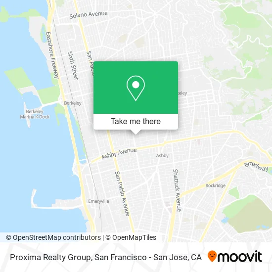 Mapa de Proxima Realty Group