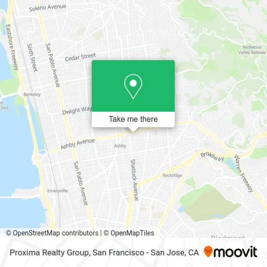 Proxima Realty Group map