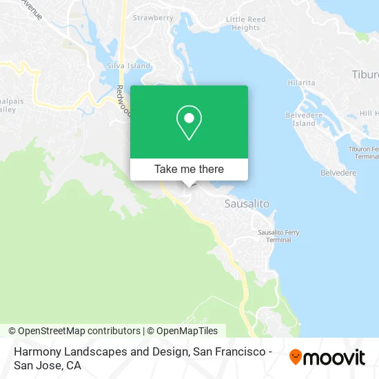 Mapa de Harmony Landscapes and Design