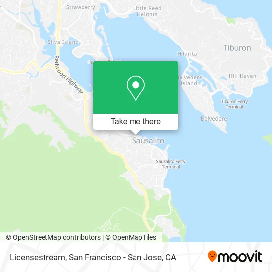 Mapa de Licensestream