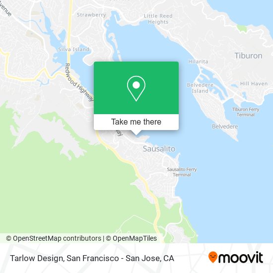 Tarlow Design map