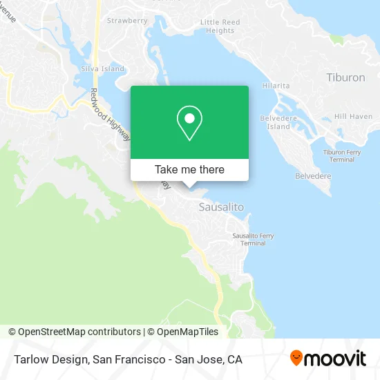 Mapa de Tarlow Design