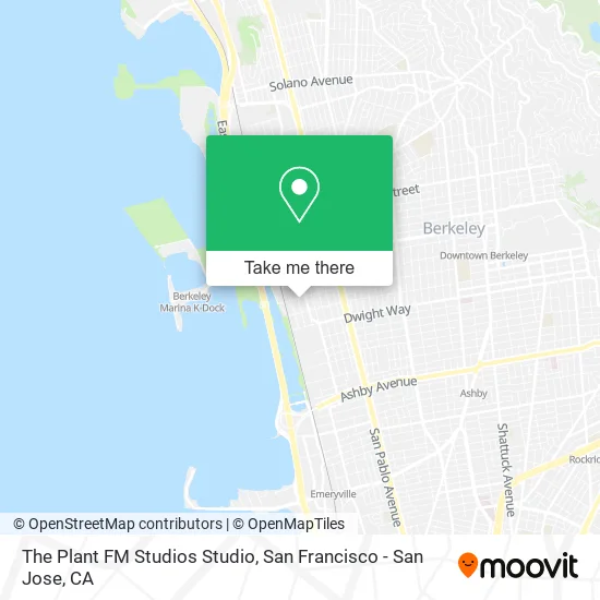 The Plant FM Studios Studio map
