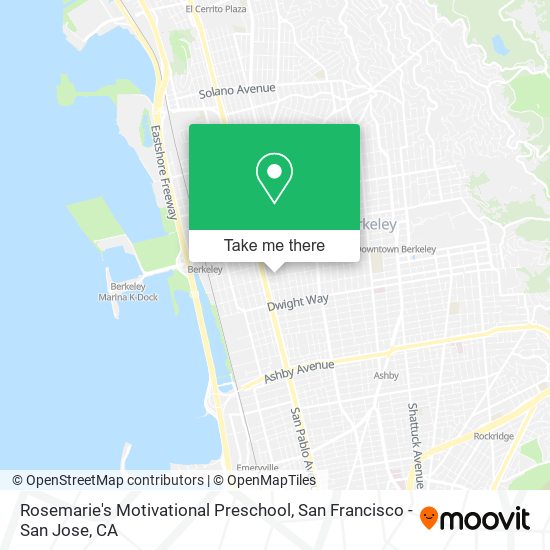 Rosemarie's Motivational Preschool map