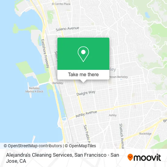 Mapa de Alejandra's Cleaning Services