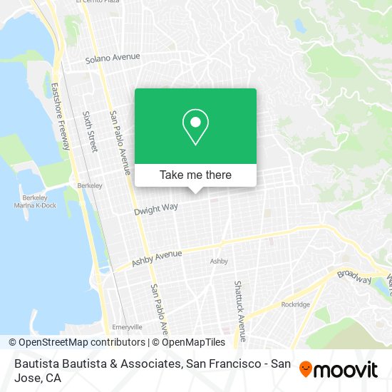 Bautista Bautista & Associates map