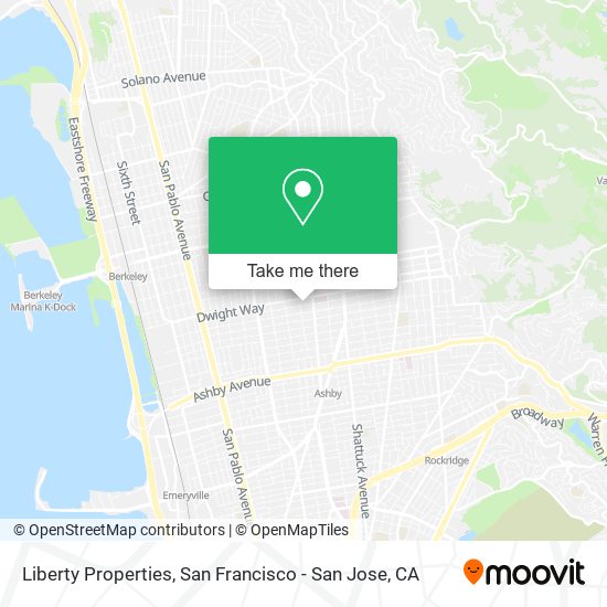 Mapa de Liberty Properties