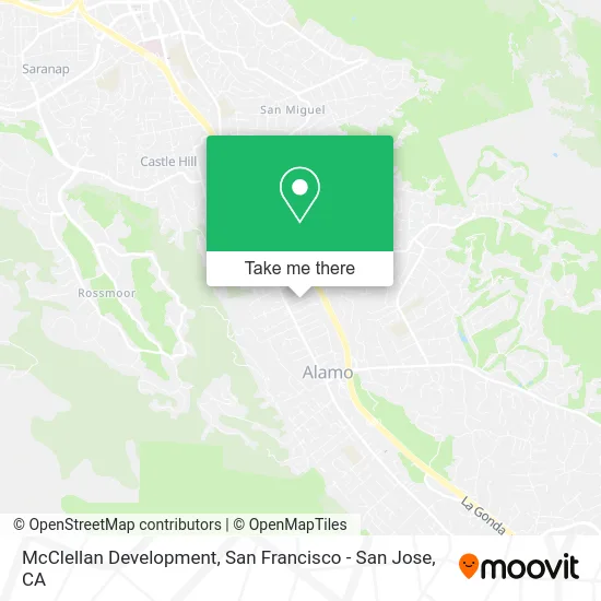 McClellan Development map