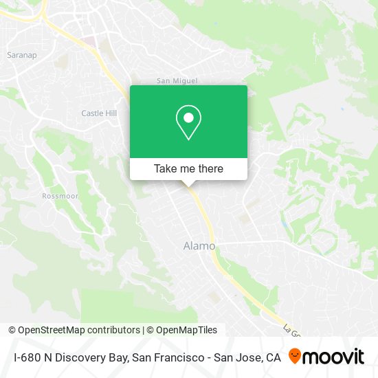 Mapa de I-680 N Discovery Bay