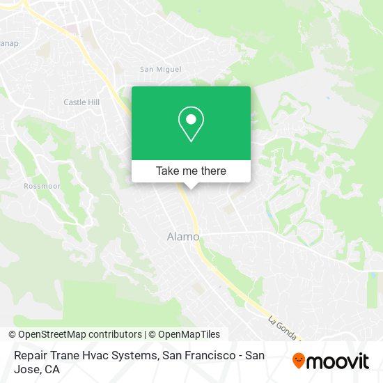 Mapa de Repair Trane Hvac Systems