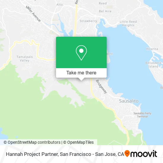 Hannah Project Partner map