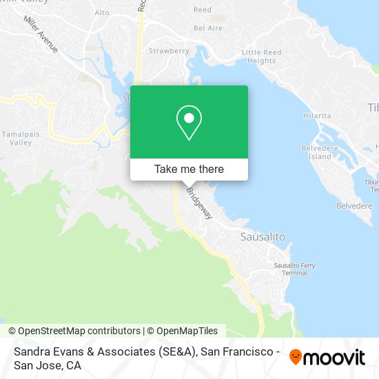 Sandra Evans & Associates (SE&A) map