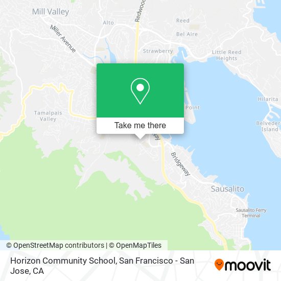 Mapa de Horizon Community School