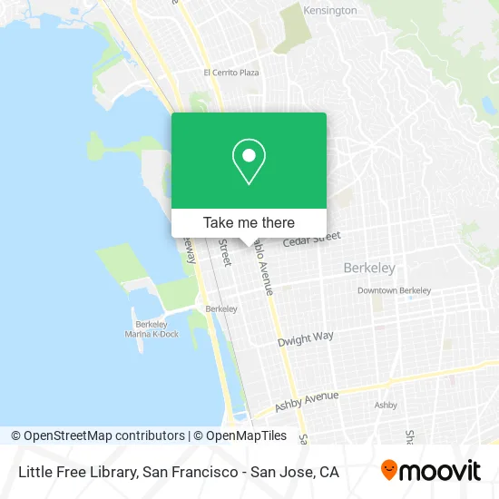 Mapa de Little Free Library