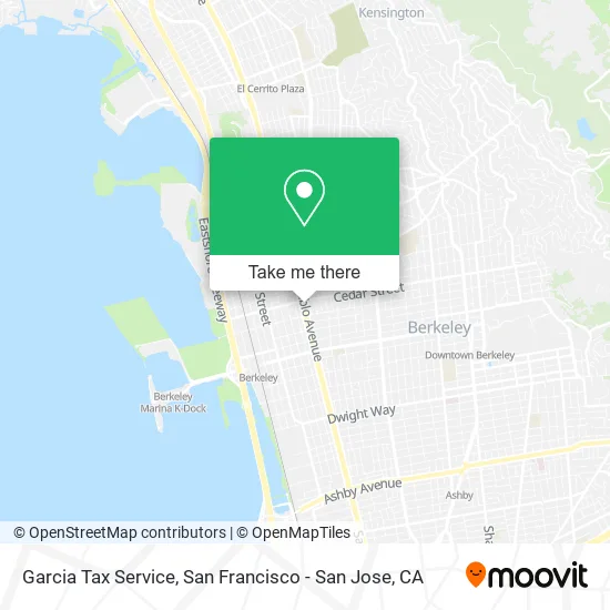 Mapa de Garcia Tax Service
