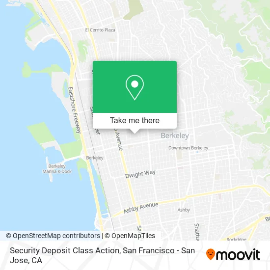 Mapa de Security Deposit Class Action