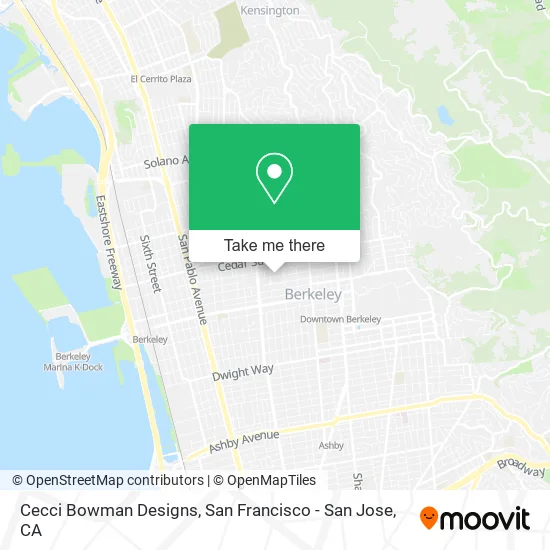 Mapa de Cecci Bowman Designs