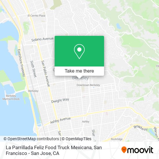La Parrillada Feliz Food Truck Mexicana map
