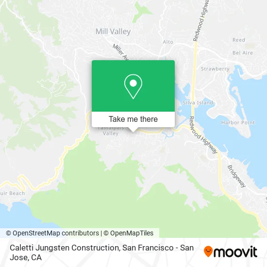 Caletti Jungsten Construction map