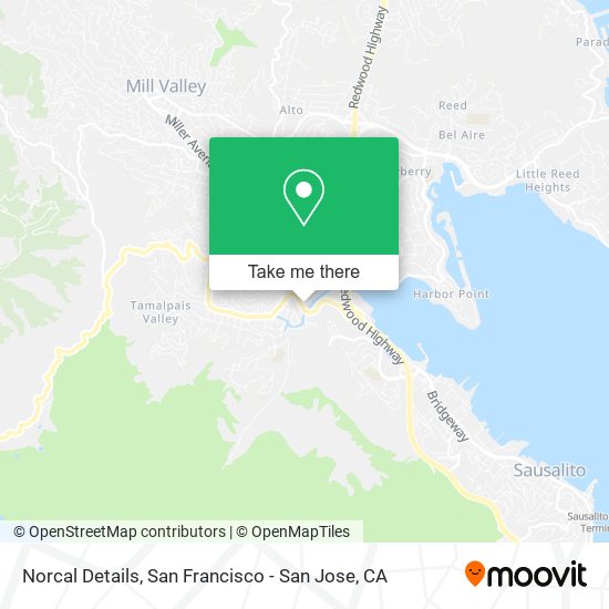 Norcal Details map