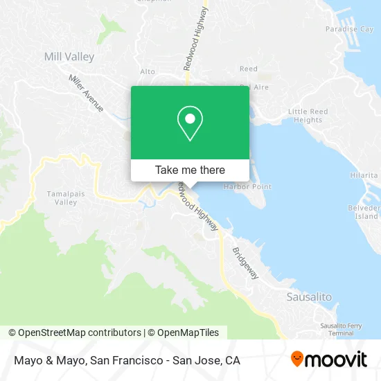Mayo & Mayo map