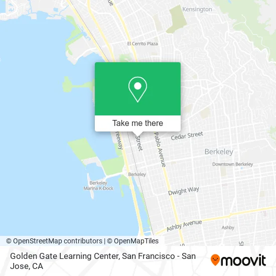 Golden Gate Learning Center map